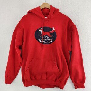 Girl Scout Sweatshirt Chase You Are Adventures Cookie Incentive Fox Red Adult L